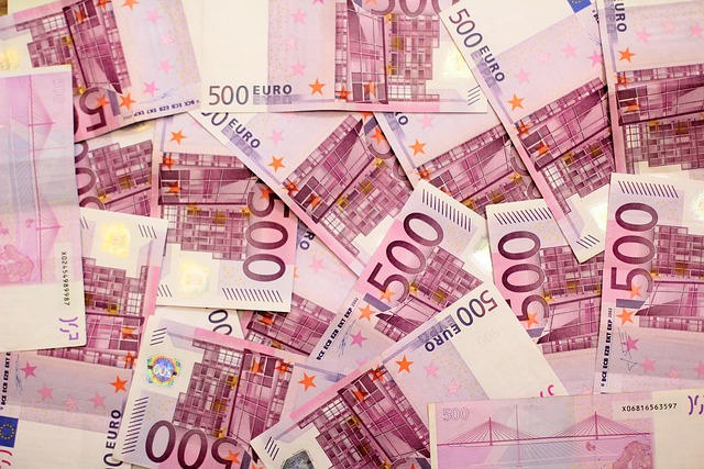 euro bankovky